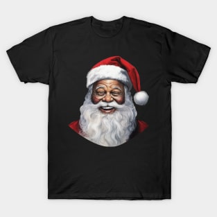 African American Santa Claus T-Shirt